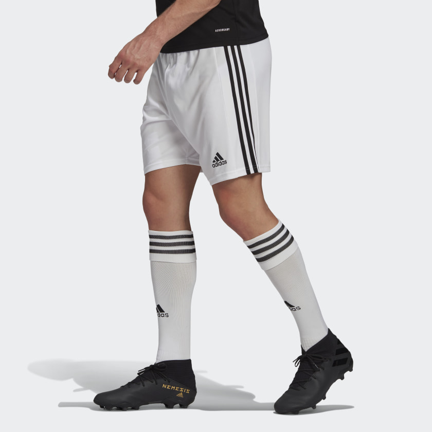 SQUADRA 21 SHORT ADIDAS BIANCO