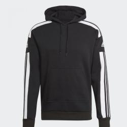 foto ADIDAS FELPA SQUADRA CAPPUCCIO NERO