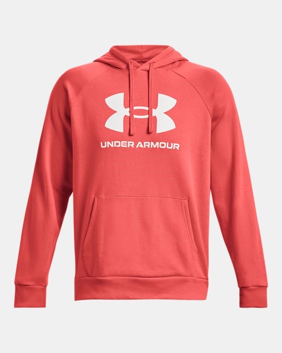 UNDER ARMOUR Felpa con cappuccio UA Rival Fleece Logo da uomo