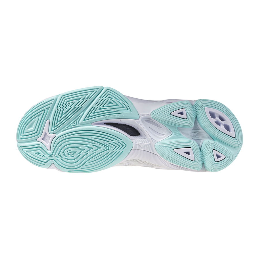MIZUNO WAVE VOLTAGE 2 WHITE BLUE TINT